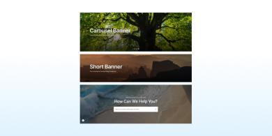 an image of banner component